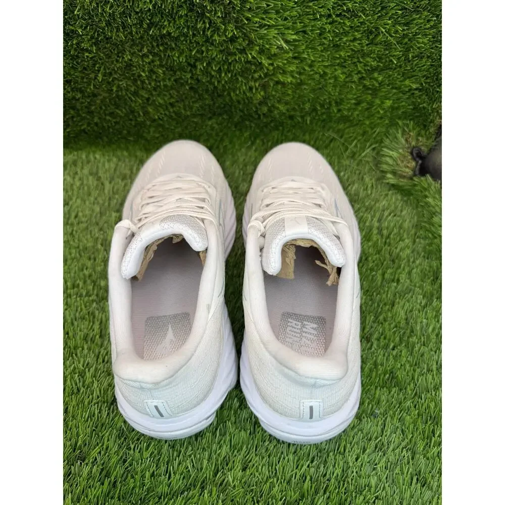 Mizuno Wave Inspire 21 J1GD254475 Athletic Sneaker Womens 9 White Mesh Sports